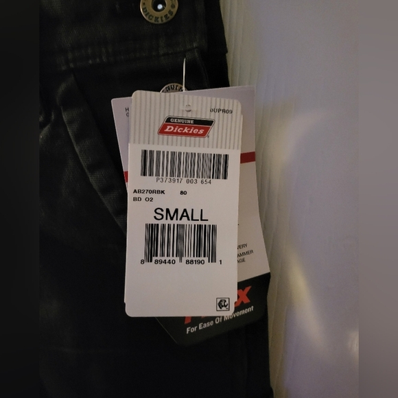 NWT Genuine Dickies Womens FLEX Duck Utility Bib Overall Size Small - Picture 6 of 13